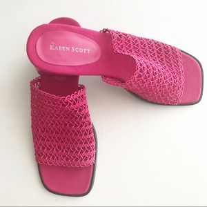 Summer Hot Pink Sandals